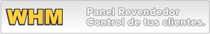 Panel de revendedor WHM Reseller